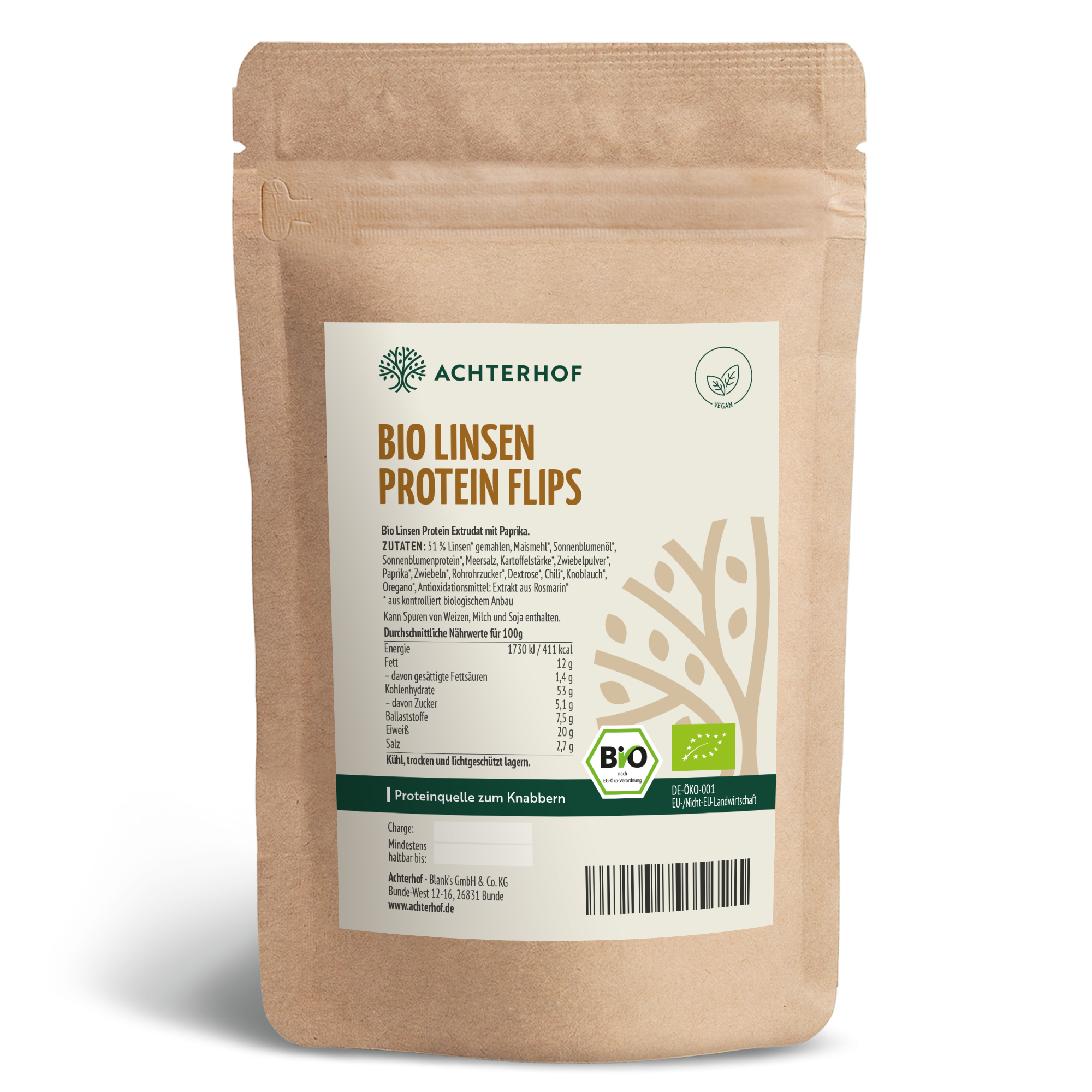 Bio Linsen Protein Flips (250g)