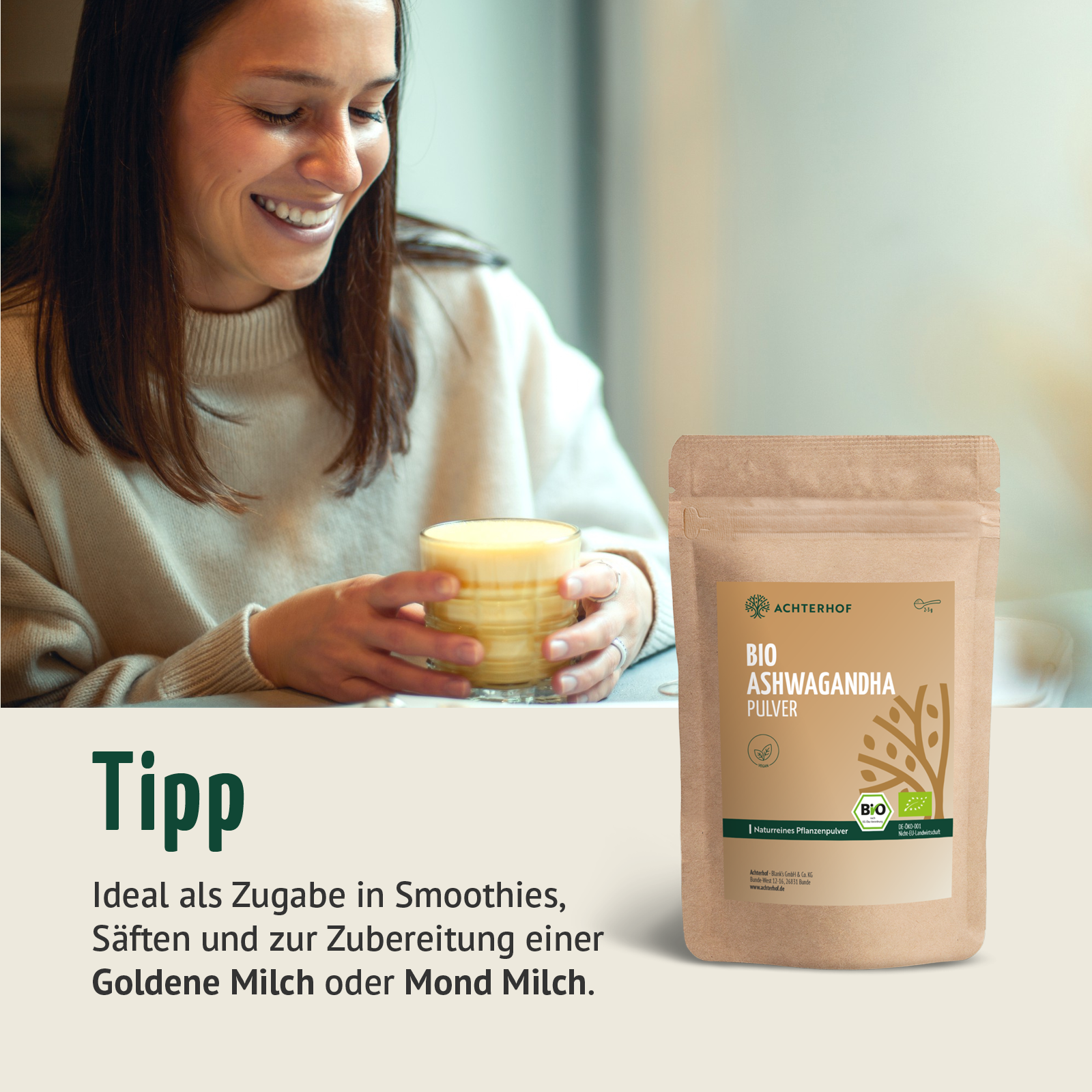 Bio Ashwagandha Pulver (250g)