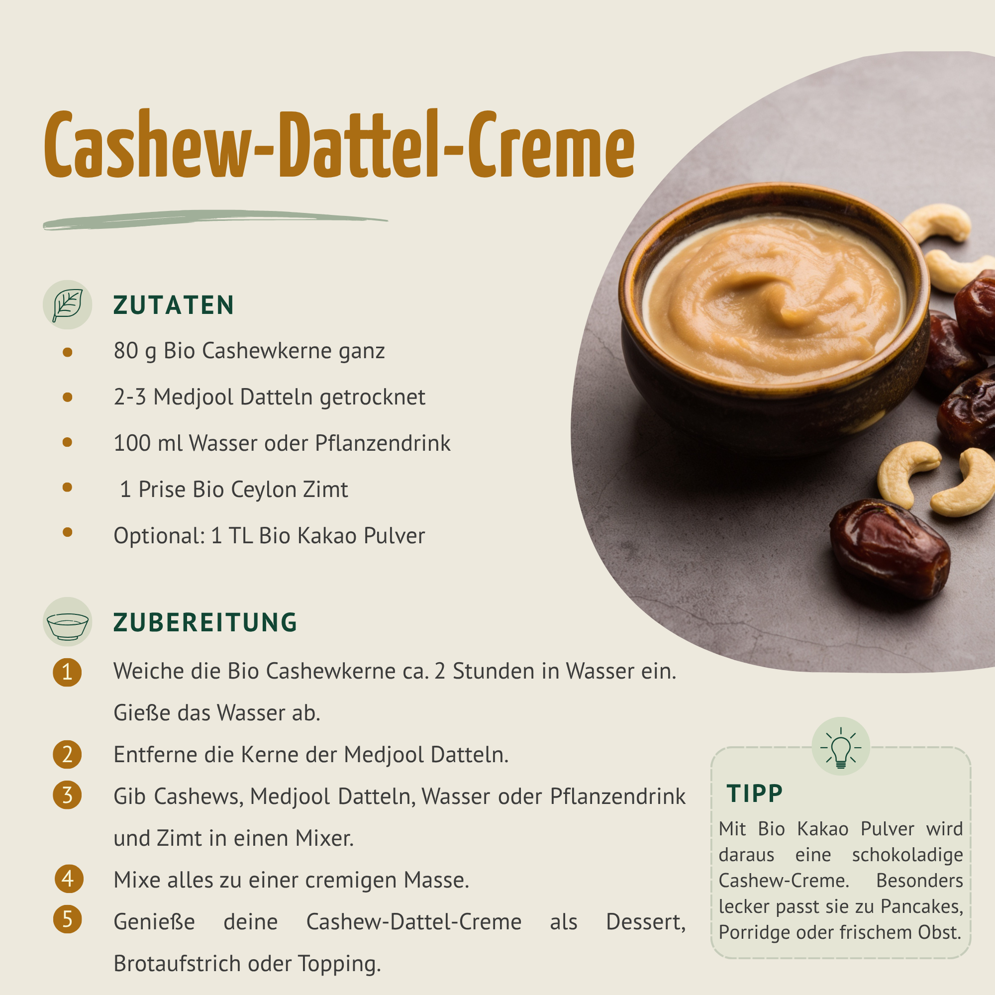 Bio Cashewkerne ganz (250g)