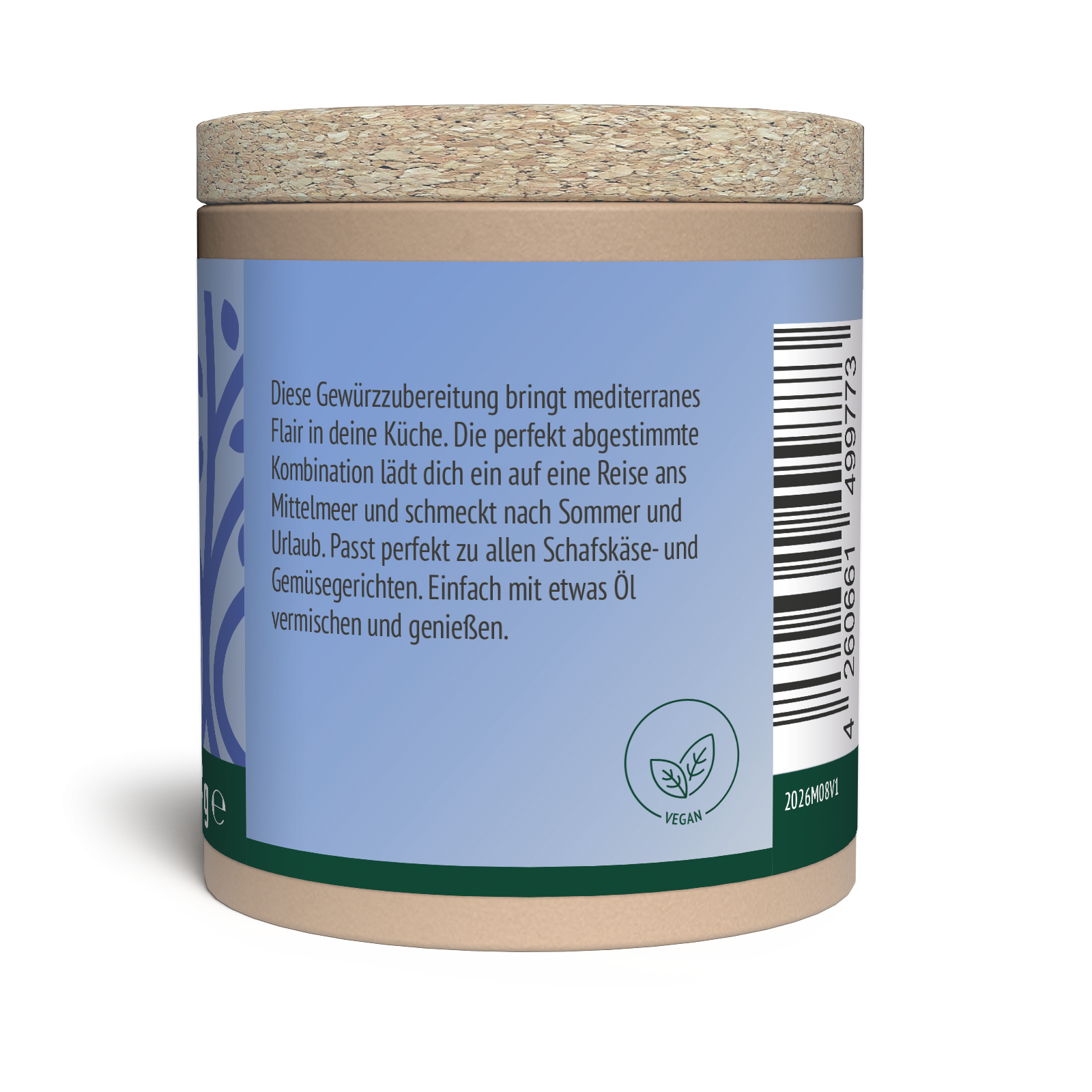 Feta Verfeinerer Gewürzzubereitung Bio (50g)