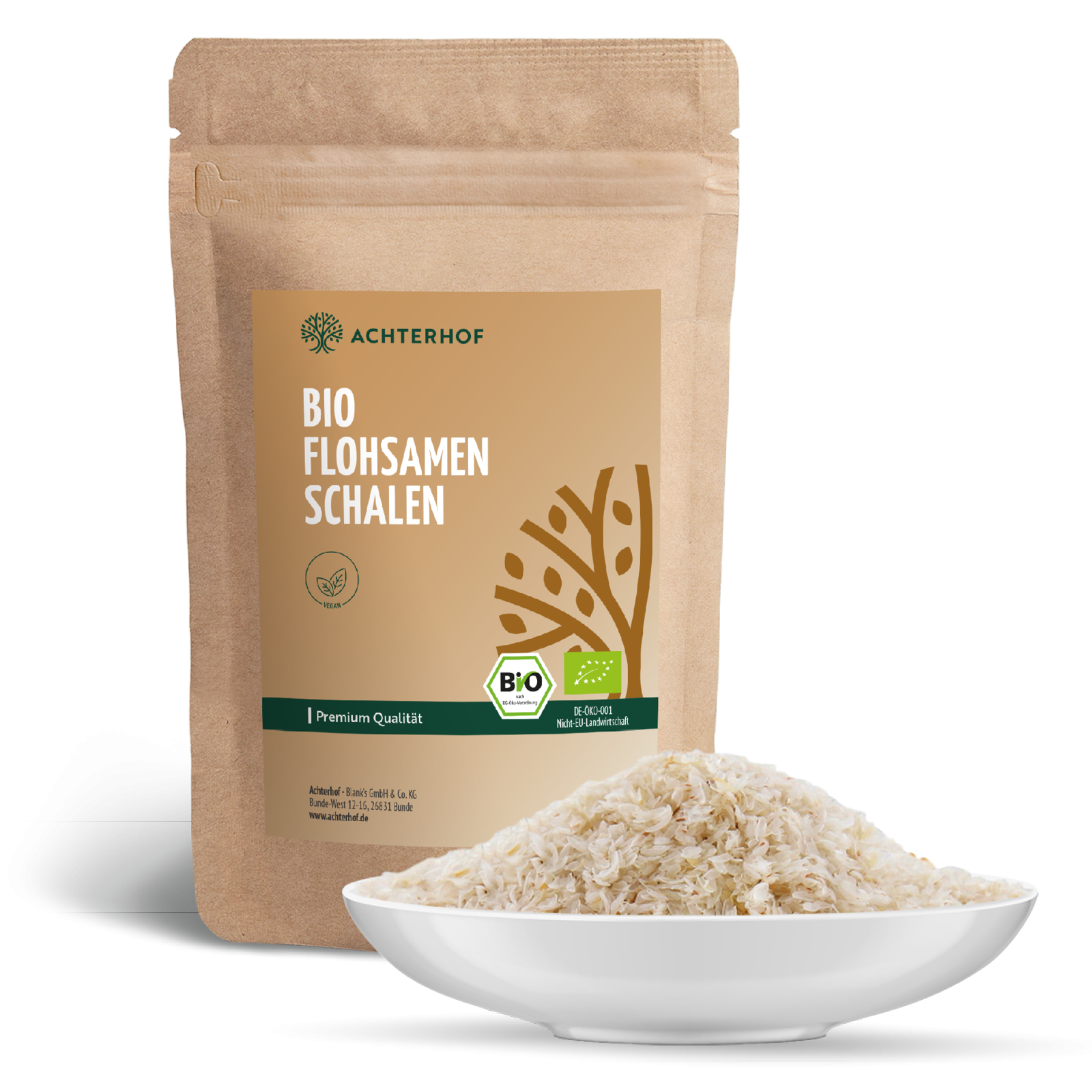 Flohsamenschalen Bio (200g)