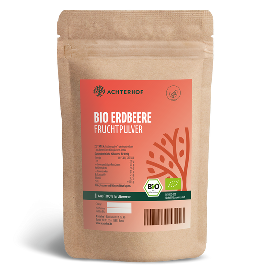 Bio Erdbeere Fruchtpulver (100g)