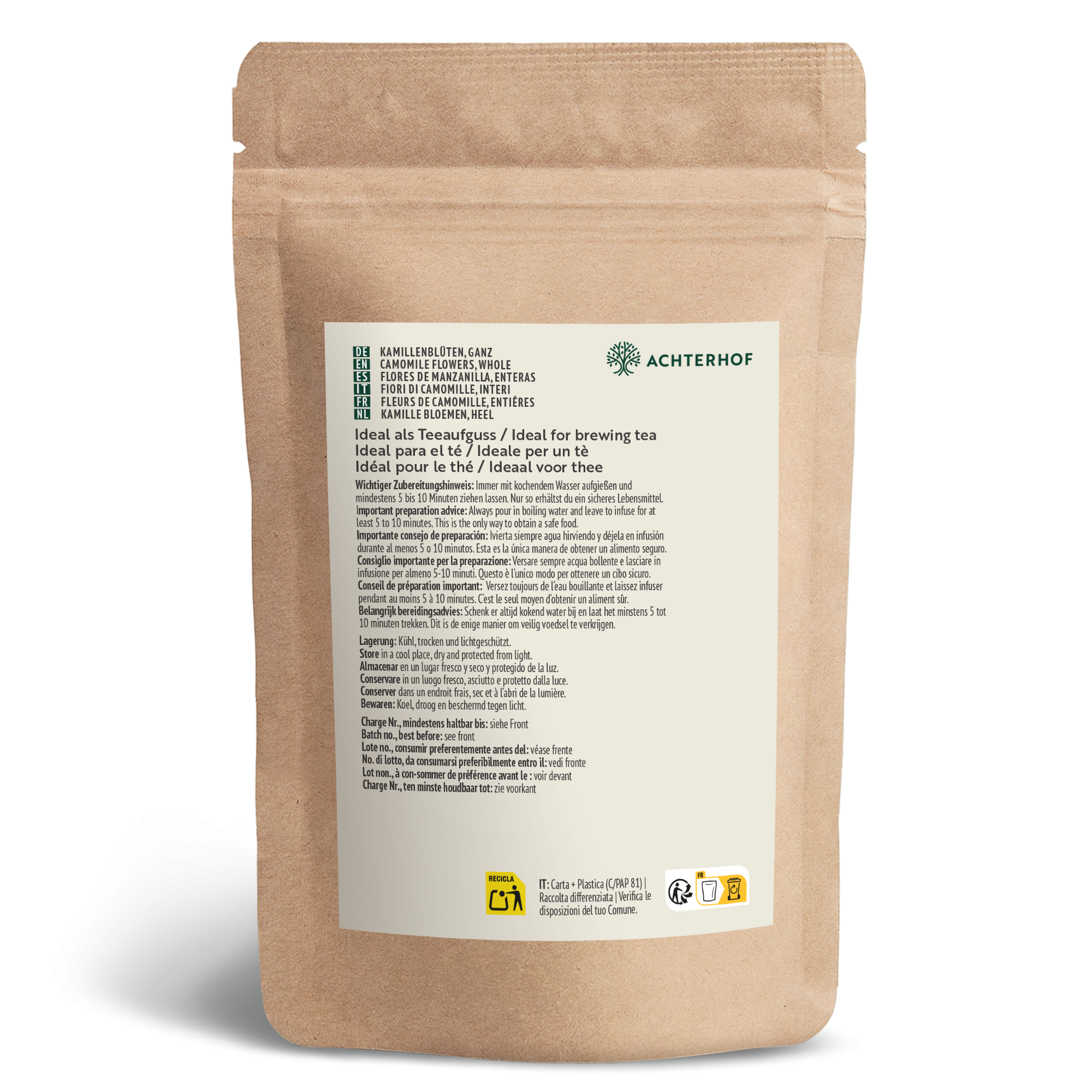 Kamillenblüten ganz (1000g)
