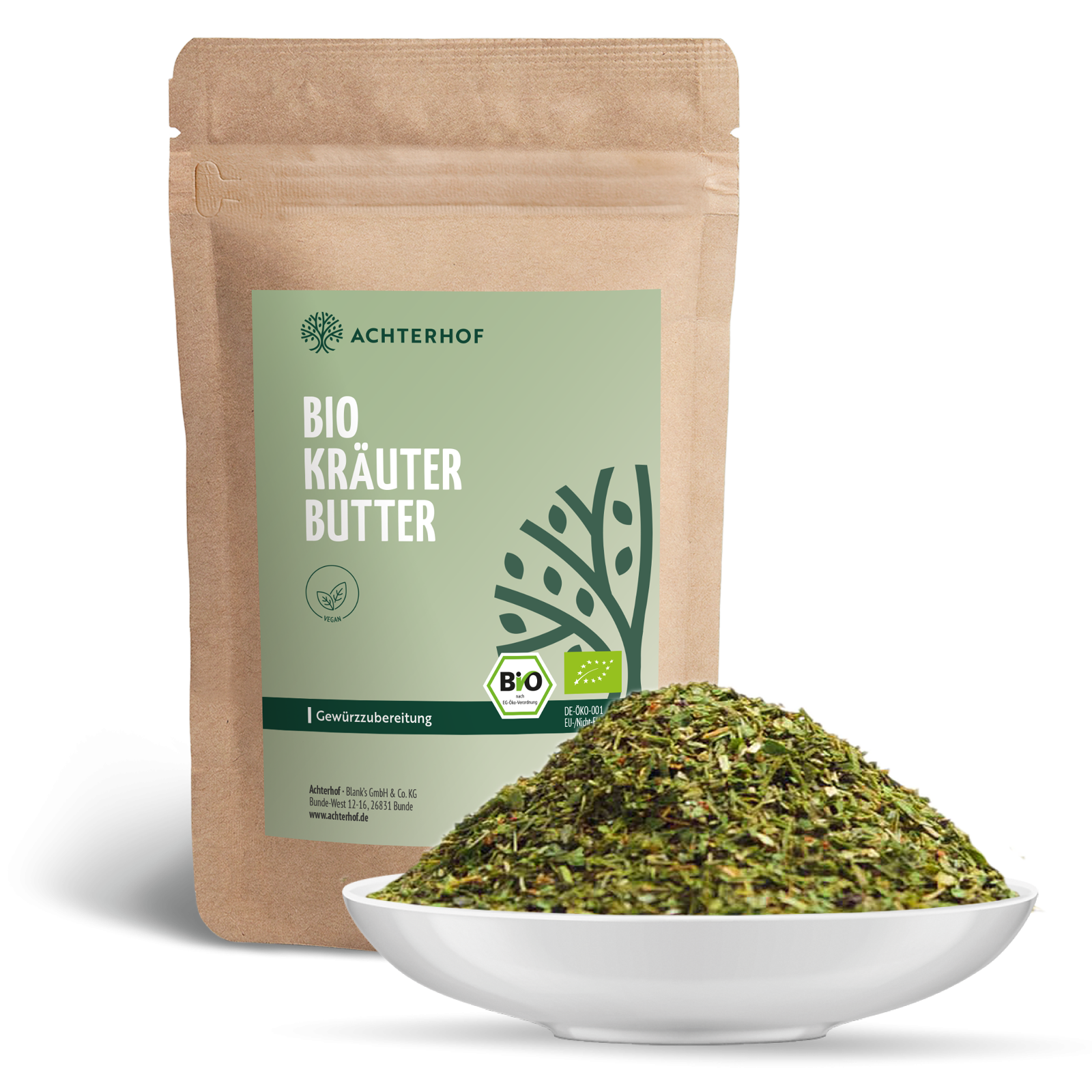 Kräuterbutter Gewürzzubereitung Bio (100g)