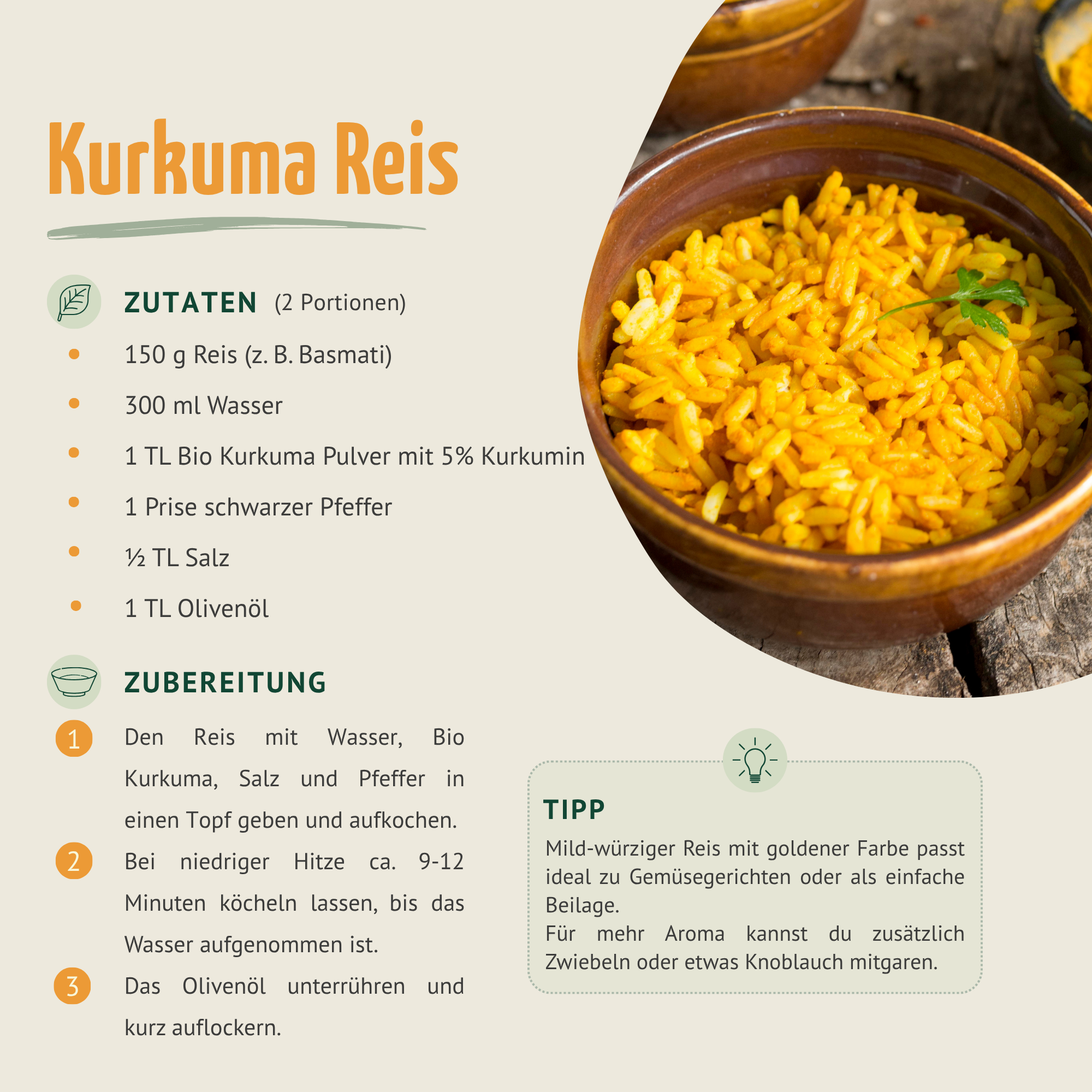 Bio Kurkuma Pulver 5% Curcumin (250g)