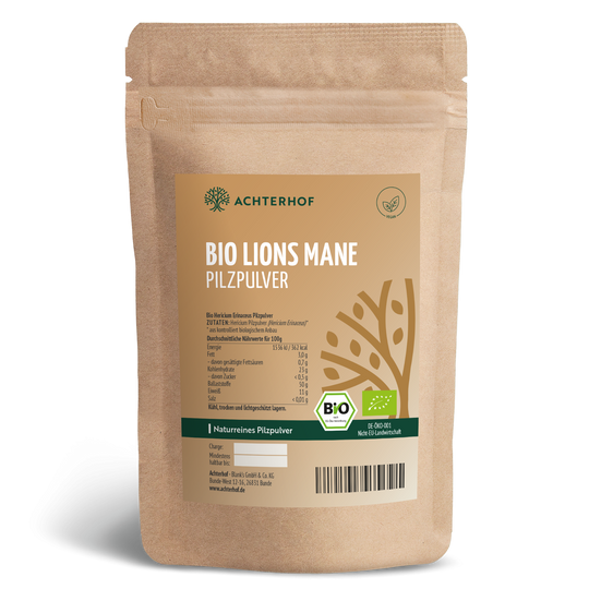 Bio Lions Mane Pilzpulver (100g)