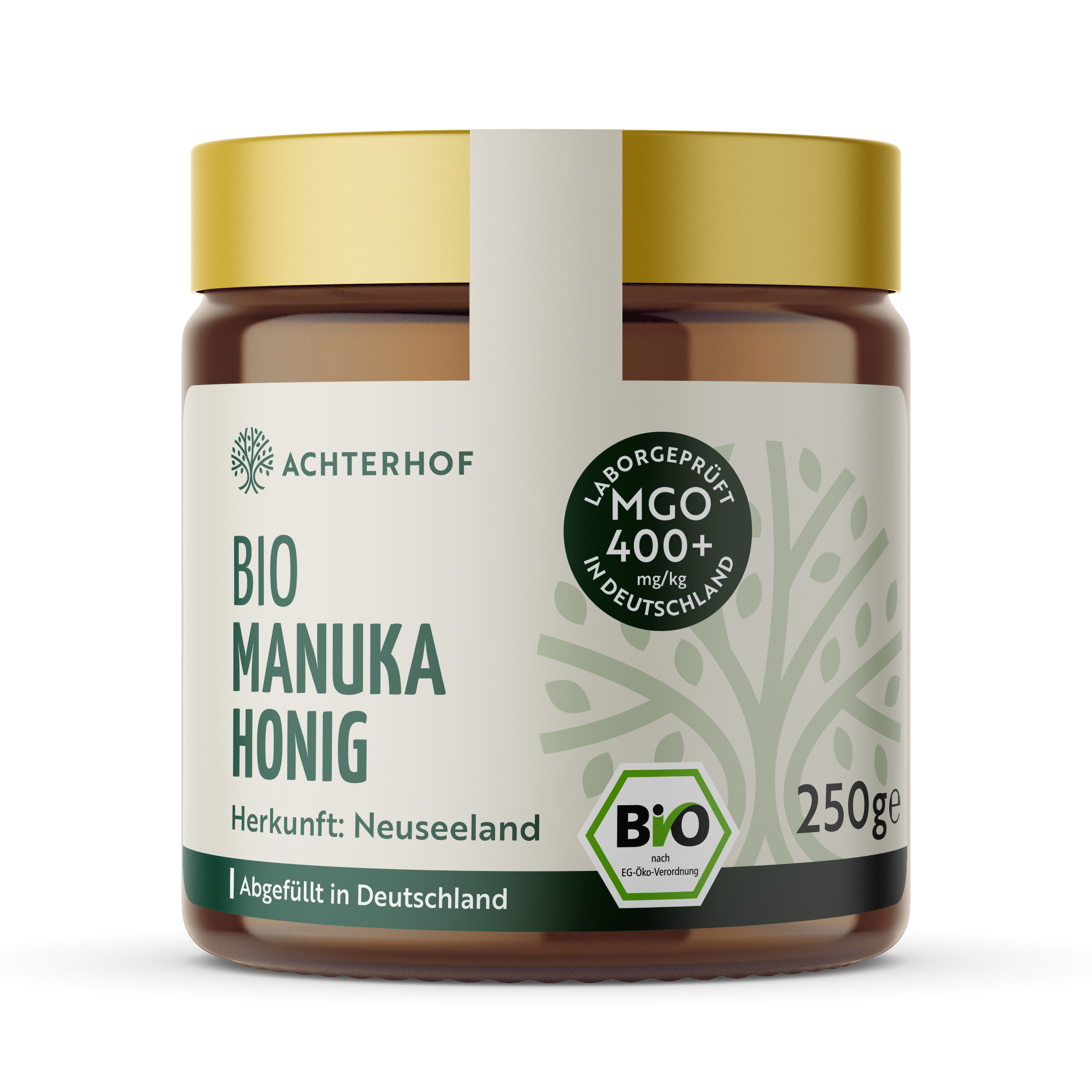 Manuka Honig Bio MGO 400+ (250g)