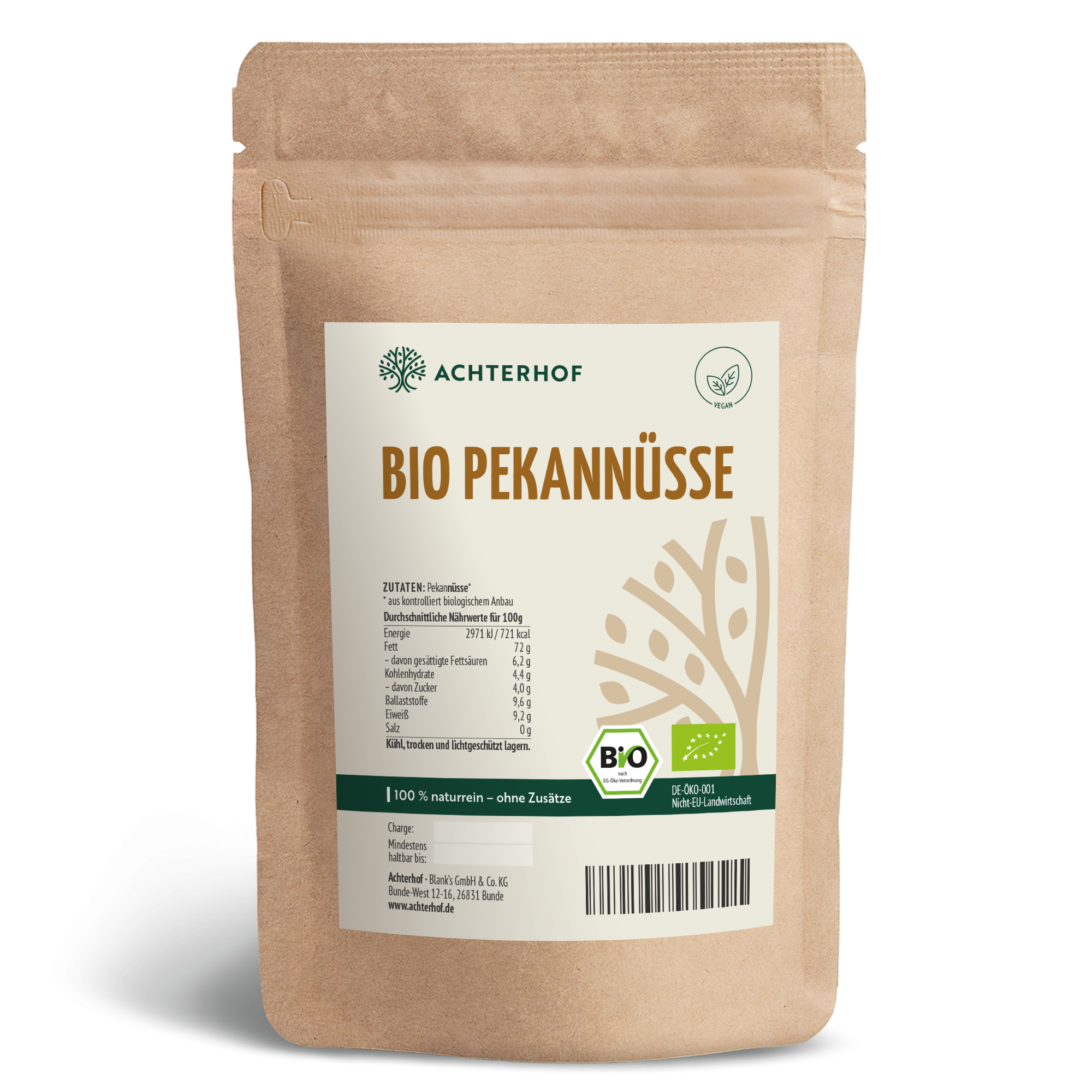 Bio Pekannüsse (500g)
