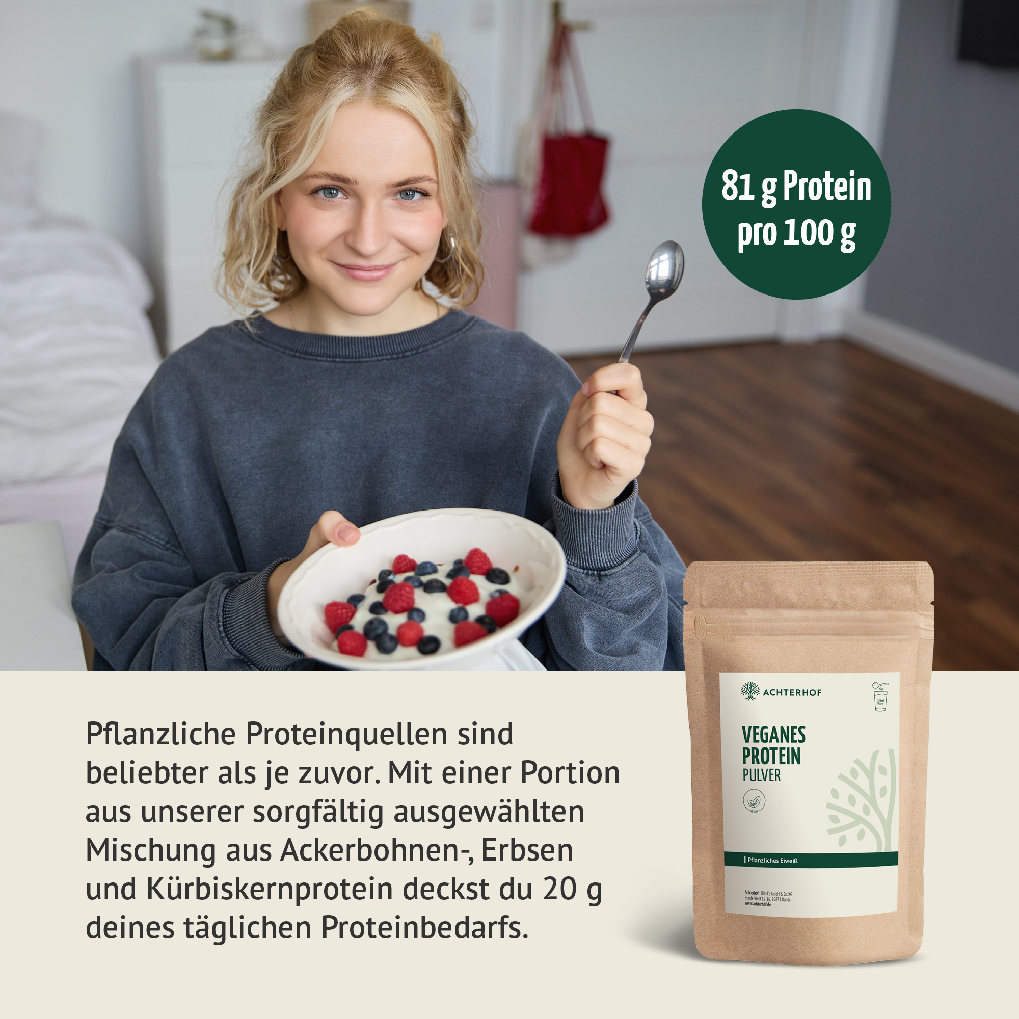 Veganes Protein Pulver (250g)