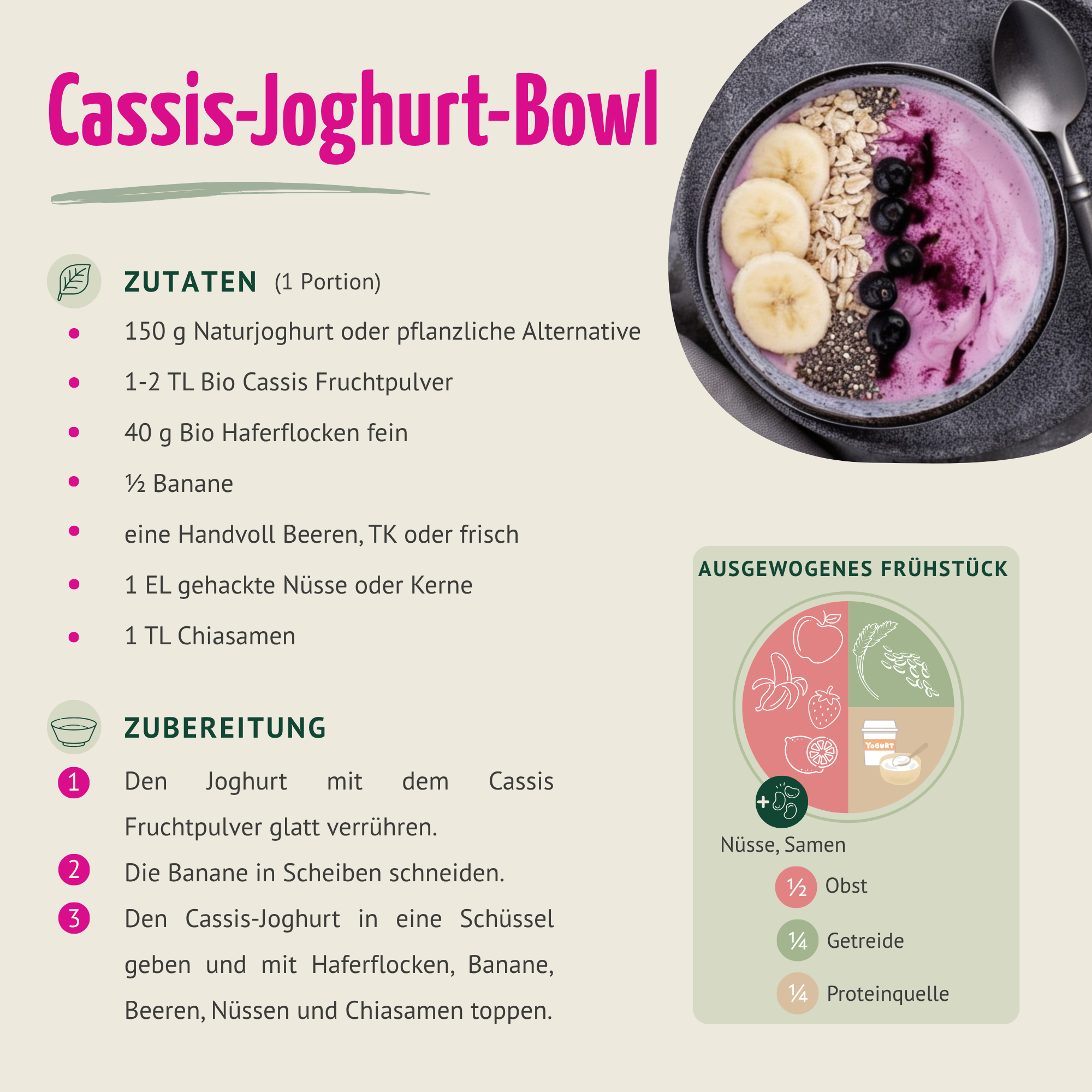Bio Cassis Fruchtpulver (250g)