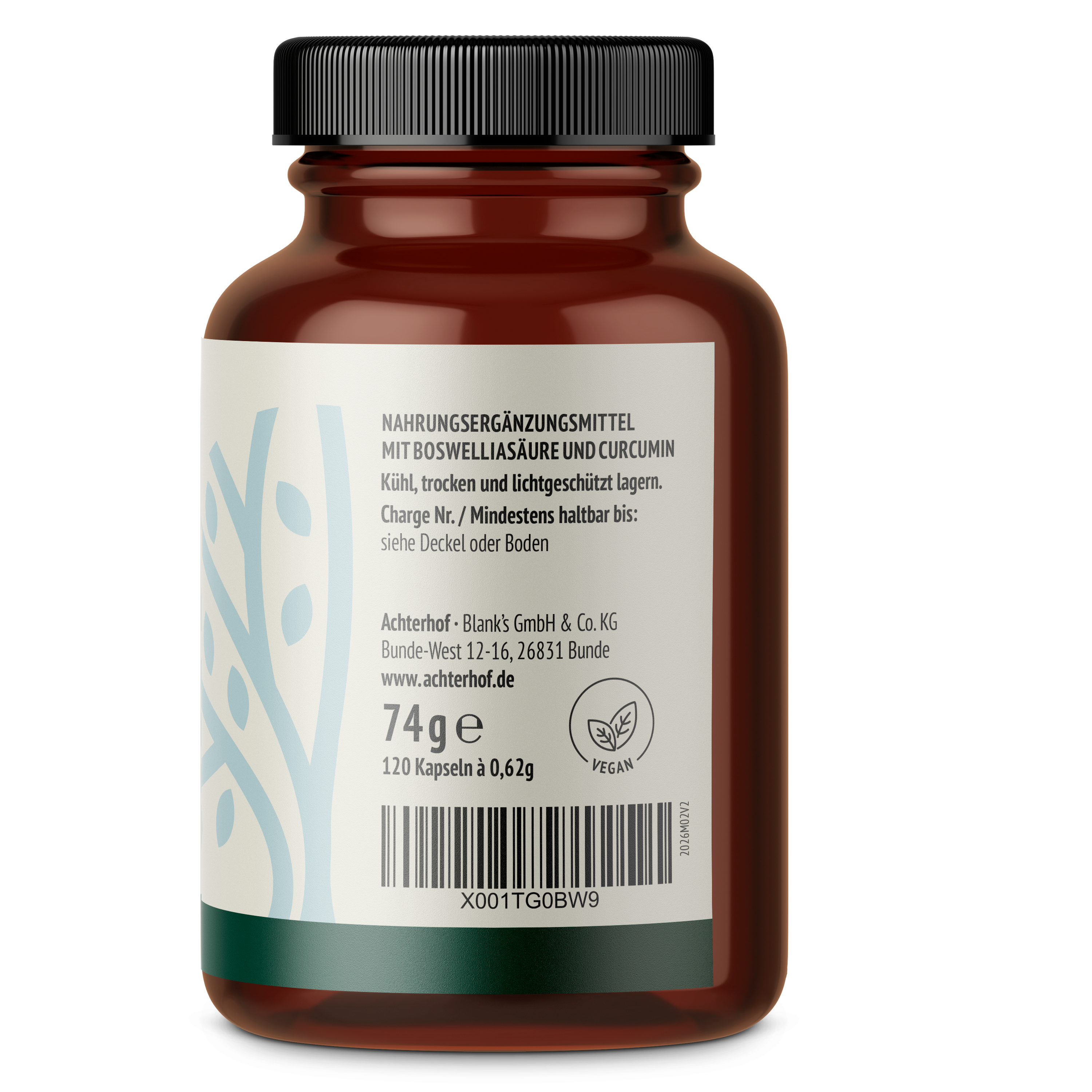 Weihrauch Kurkuma Komplex (120 Kapseln)