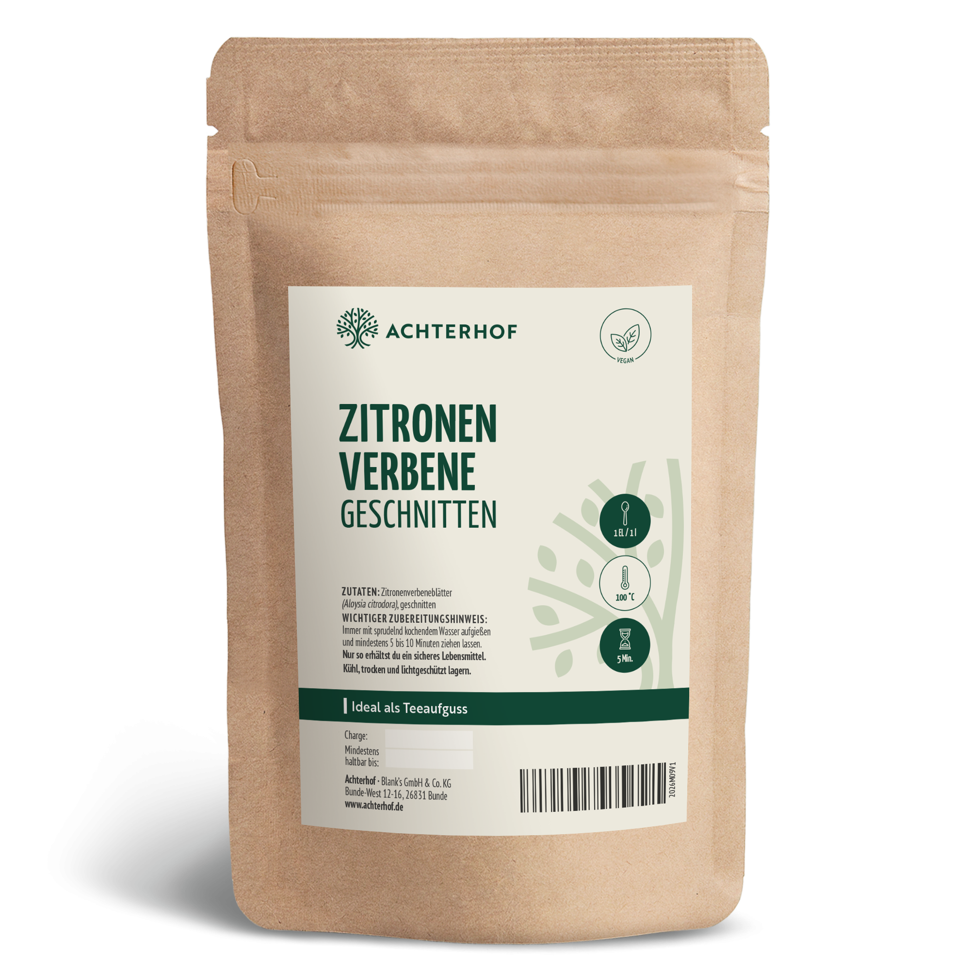 Zitronenverbene geschnitten (500g)
