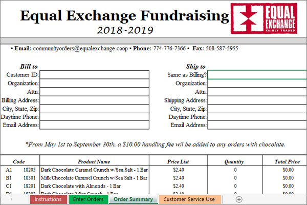 Order Form