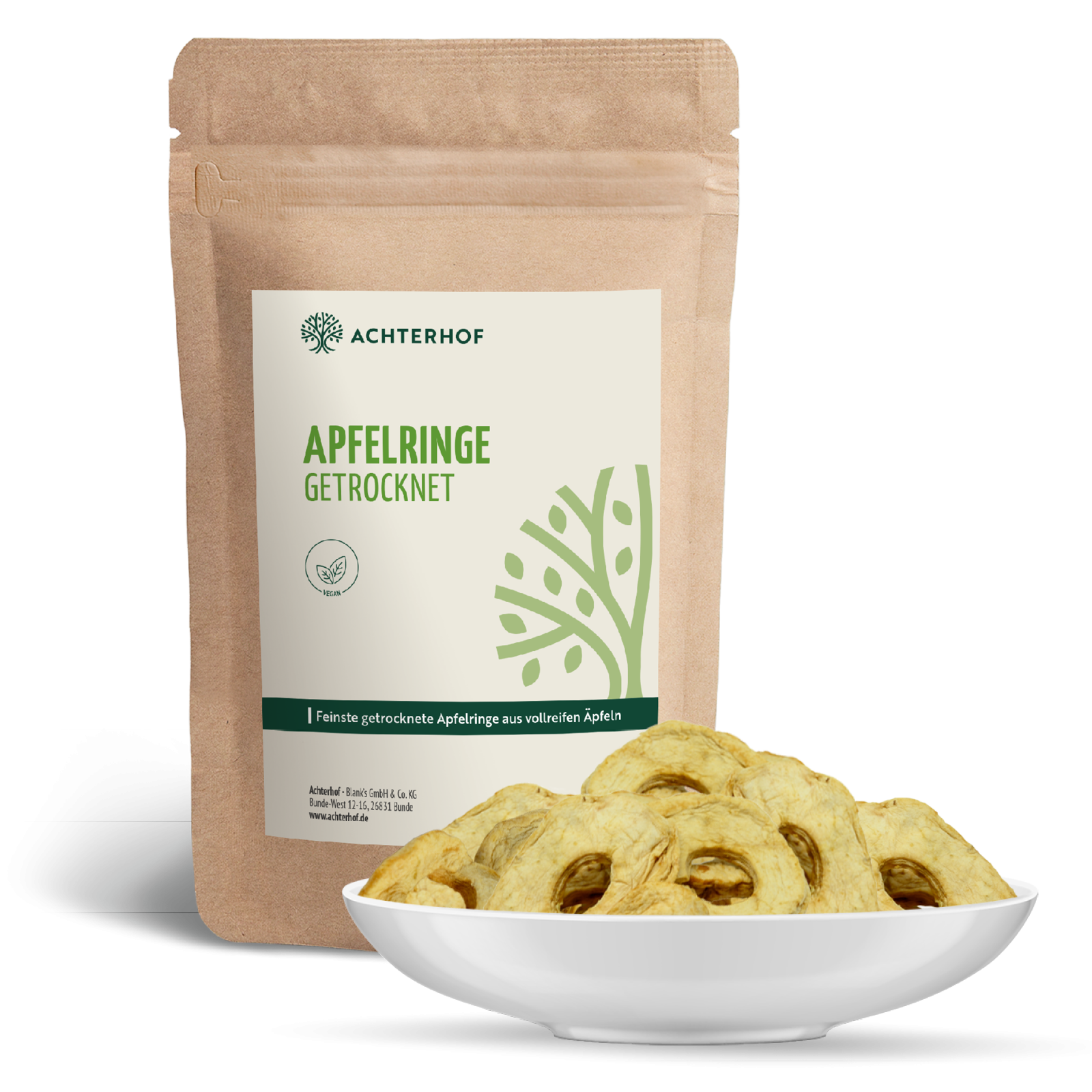 Apfelringe getrocknet (500g)