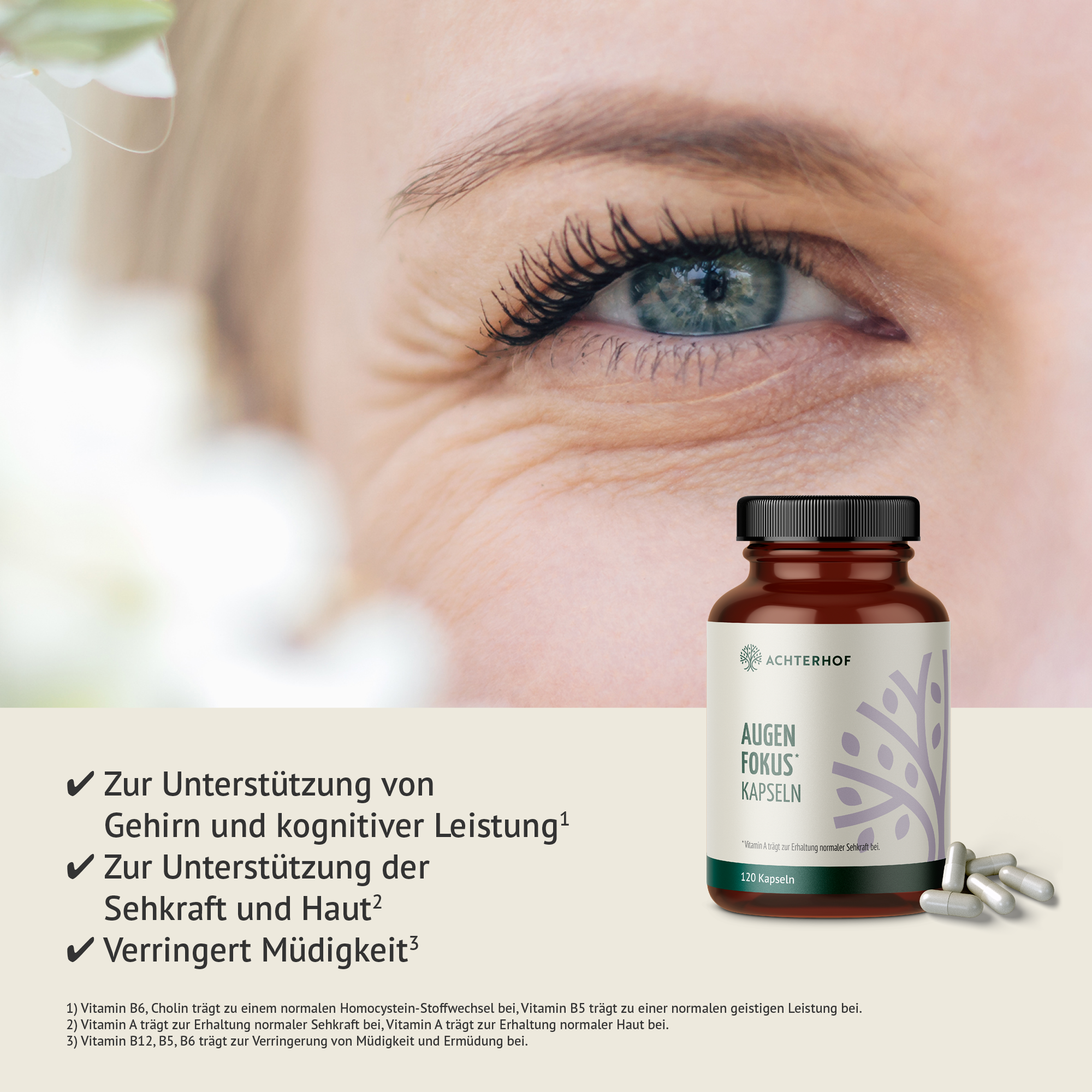 Augen Fokus Kapseln (120 Kapseln)