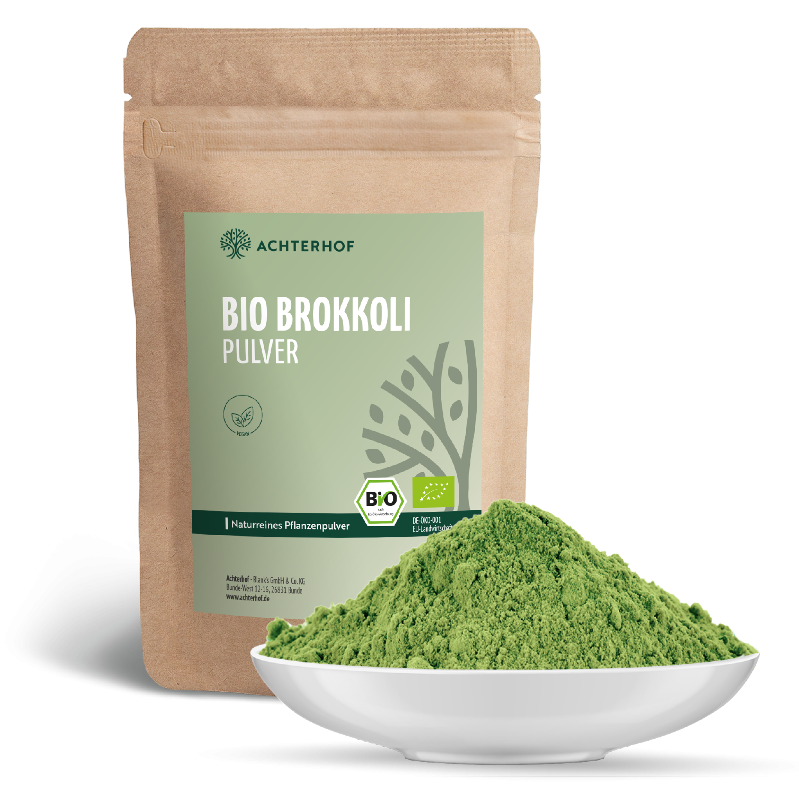 Brokkoli Pulver Bio (1000g)