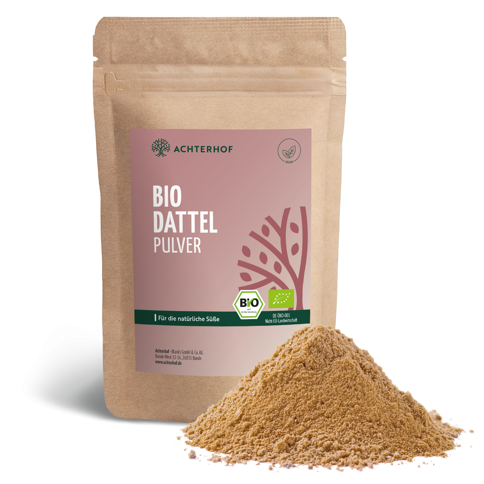 Bio Dattel Pulver (500g)