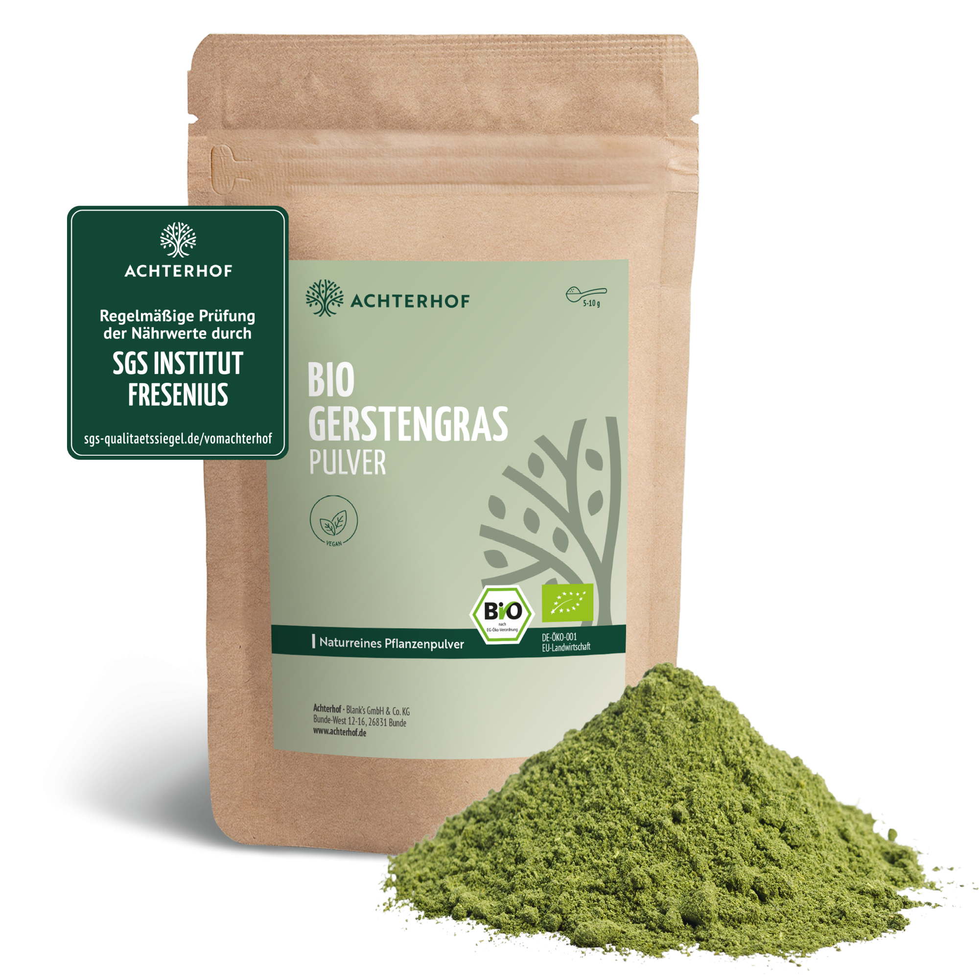 Bio Gerstengras Pulver (150g)