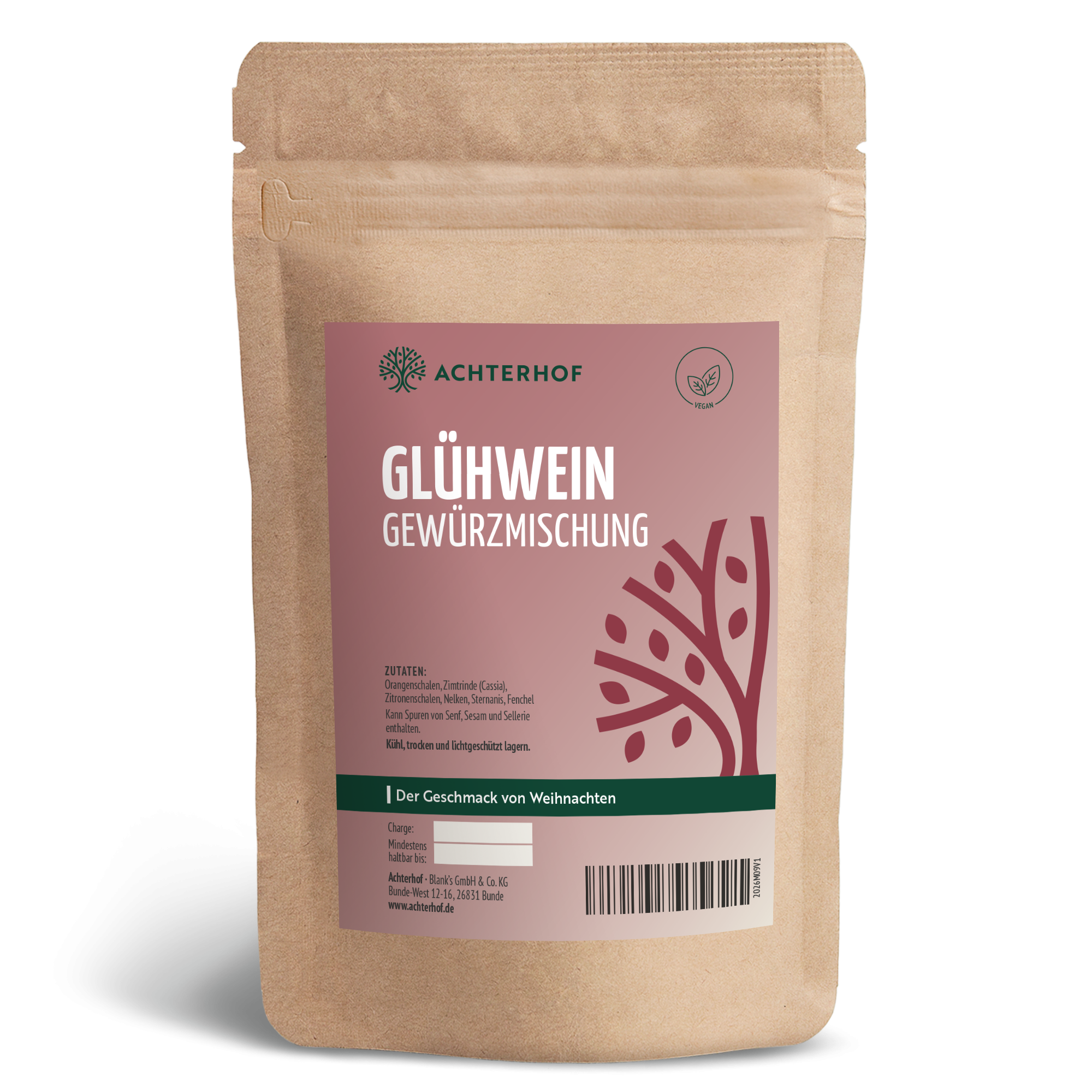 Glühwein Gewürzmischung (100g)