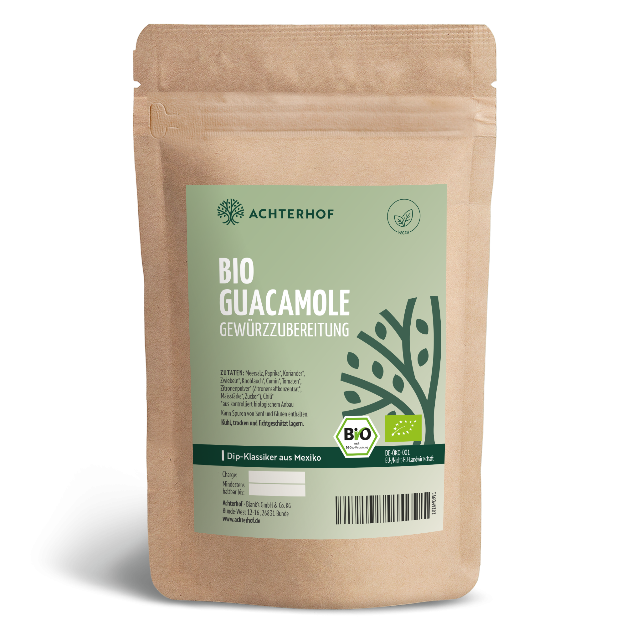 Guacamole Gewürzzubereitung Bio (100g)