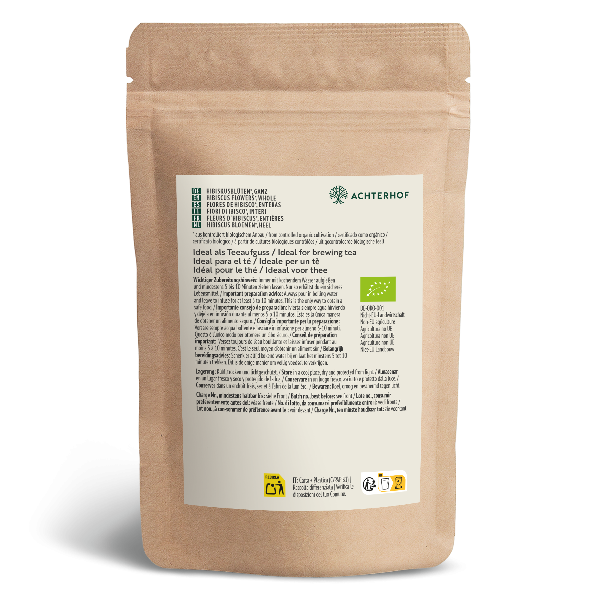 Hibiskusblüten ganz Bio (40g)