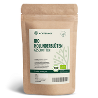 Holunderblüten geschnitten Bio (250g)