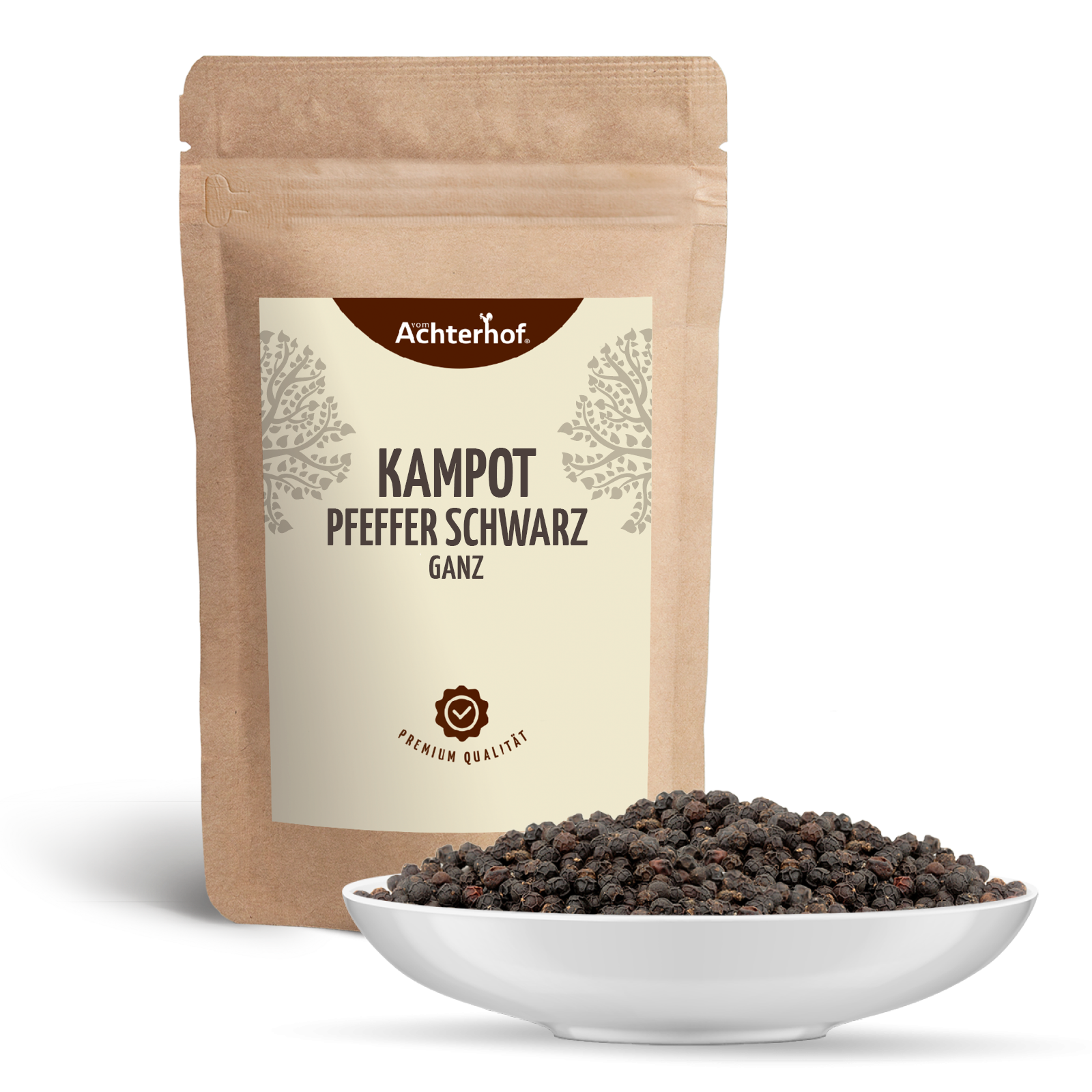 Kampot Pfeffer schwarz ganz (100g)