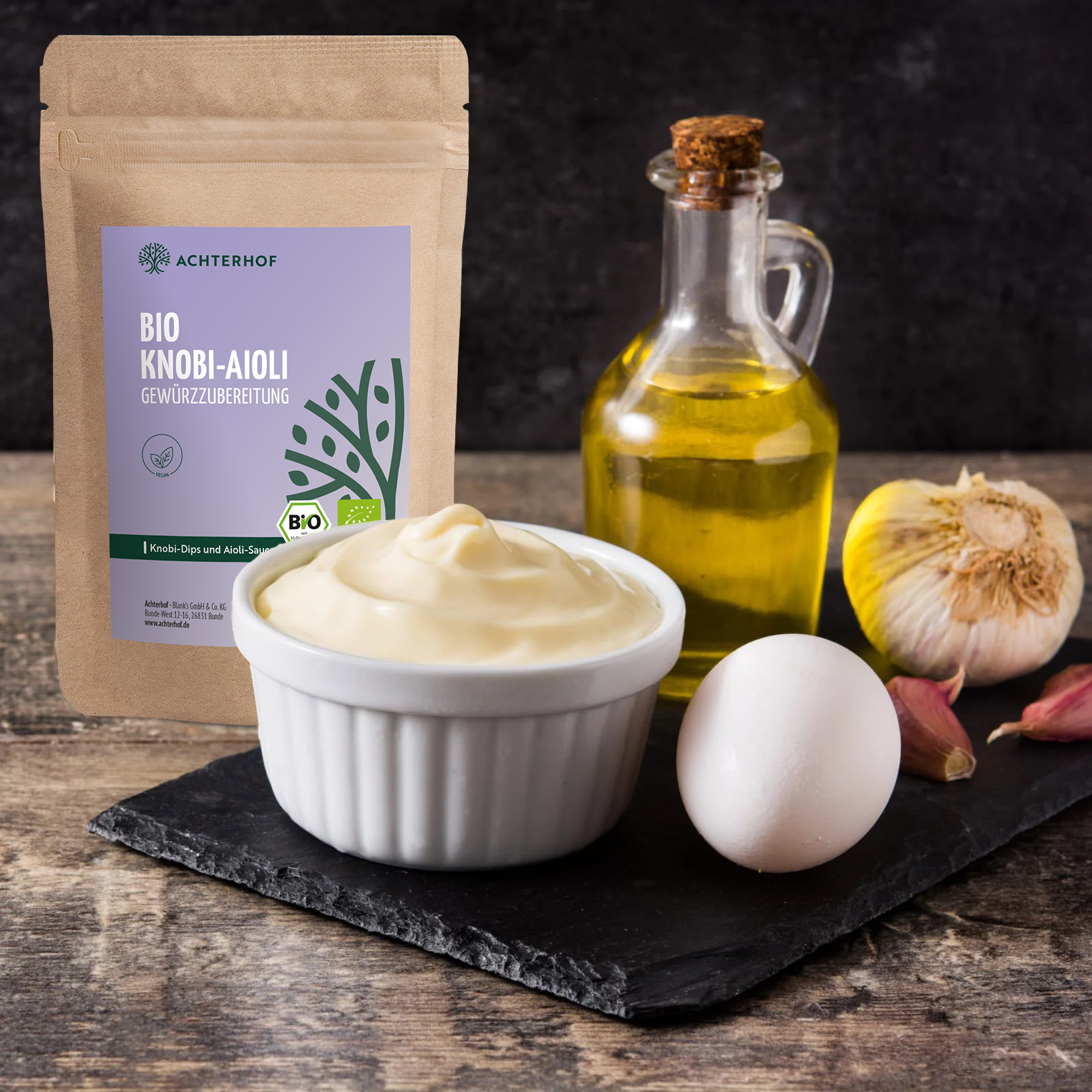 Knobi-Aioli Gewürzzubereitung Bio (100g)
