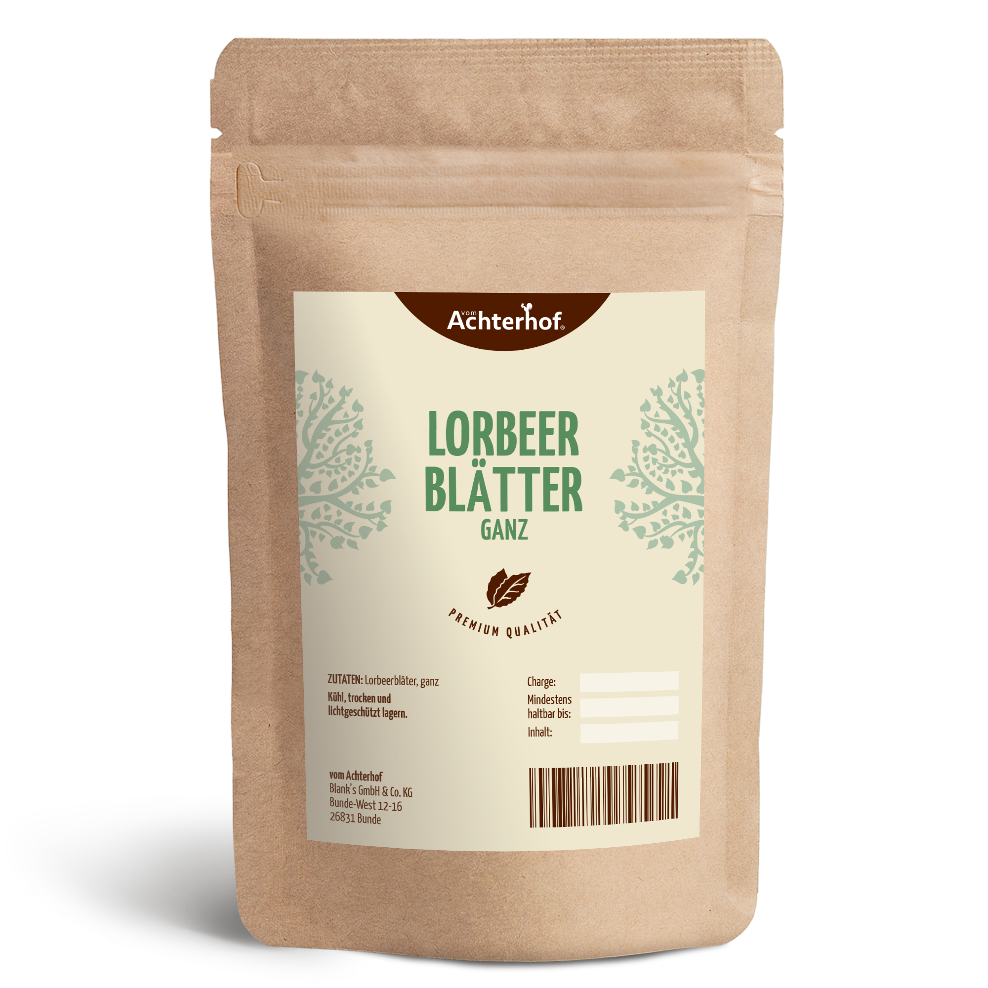 Lorbeerblätter ganz (500g)