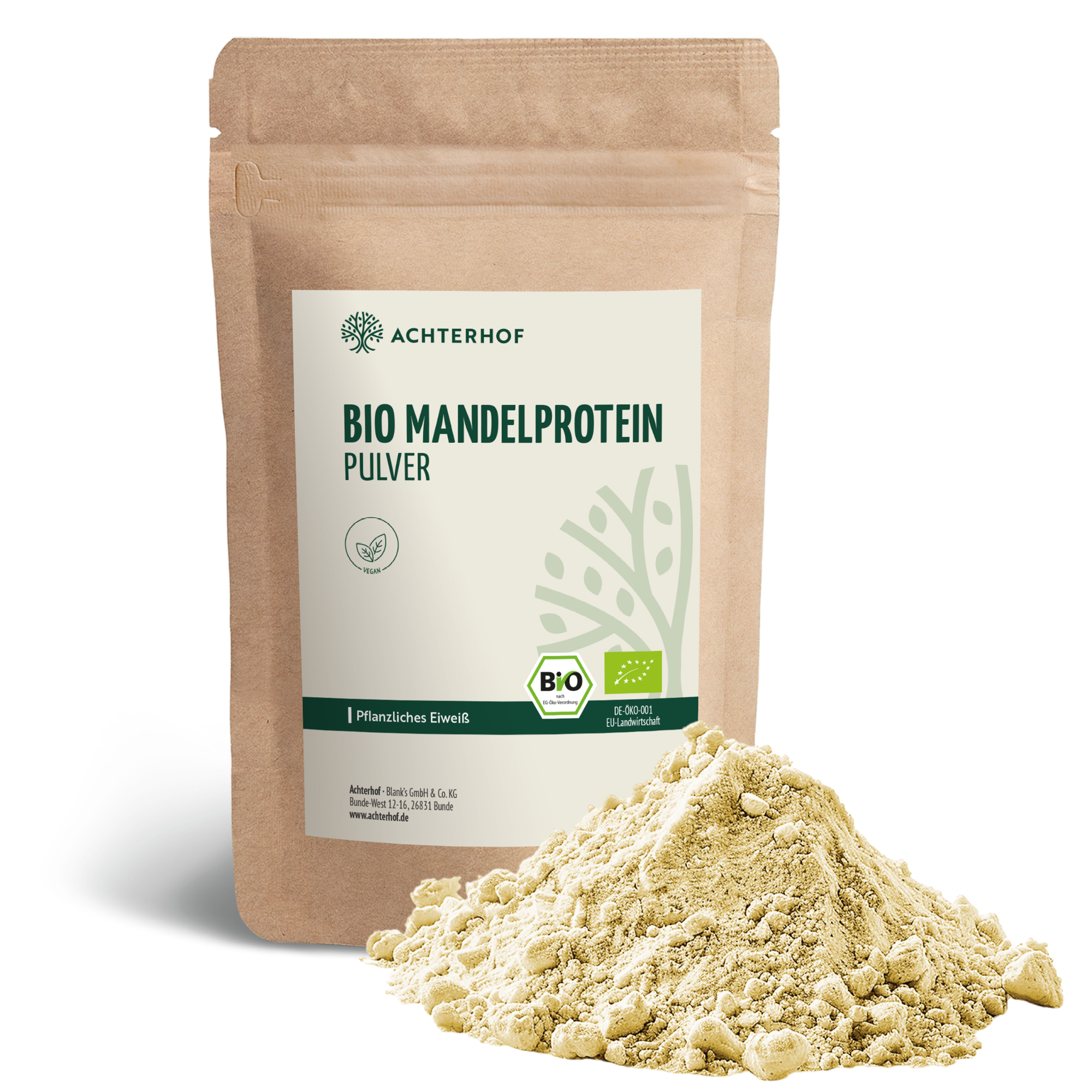 Bio Mandelprotein Pulver (250g)