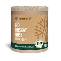 Muskatnuss gemahlen Bio (35g)