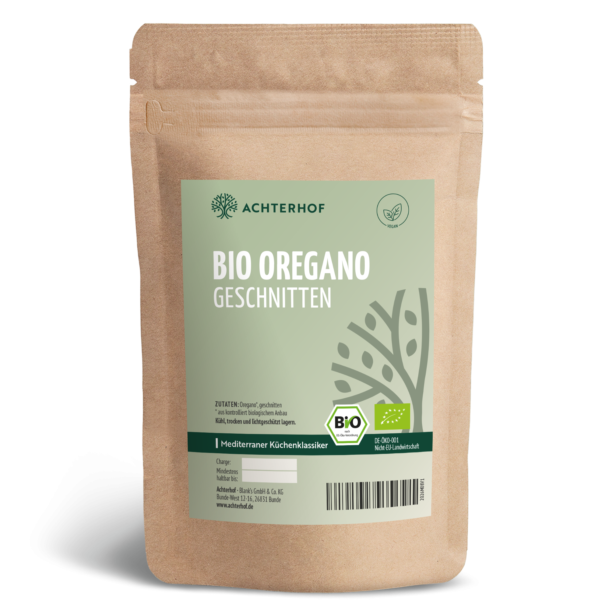 Oregano geschnitten Bio (1000g)