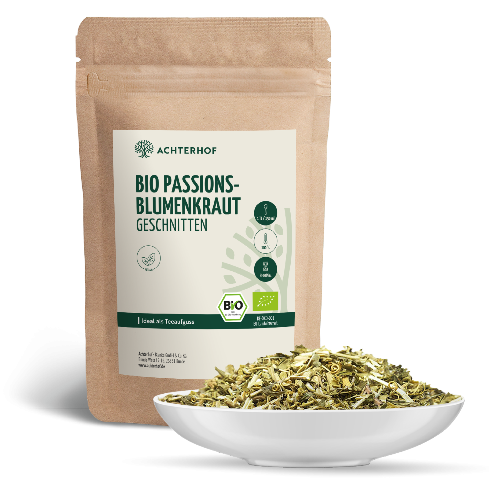 Passionsblumenkraut geschnitten Bio (100g)