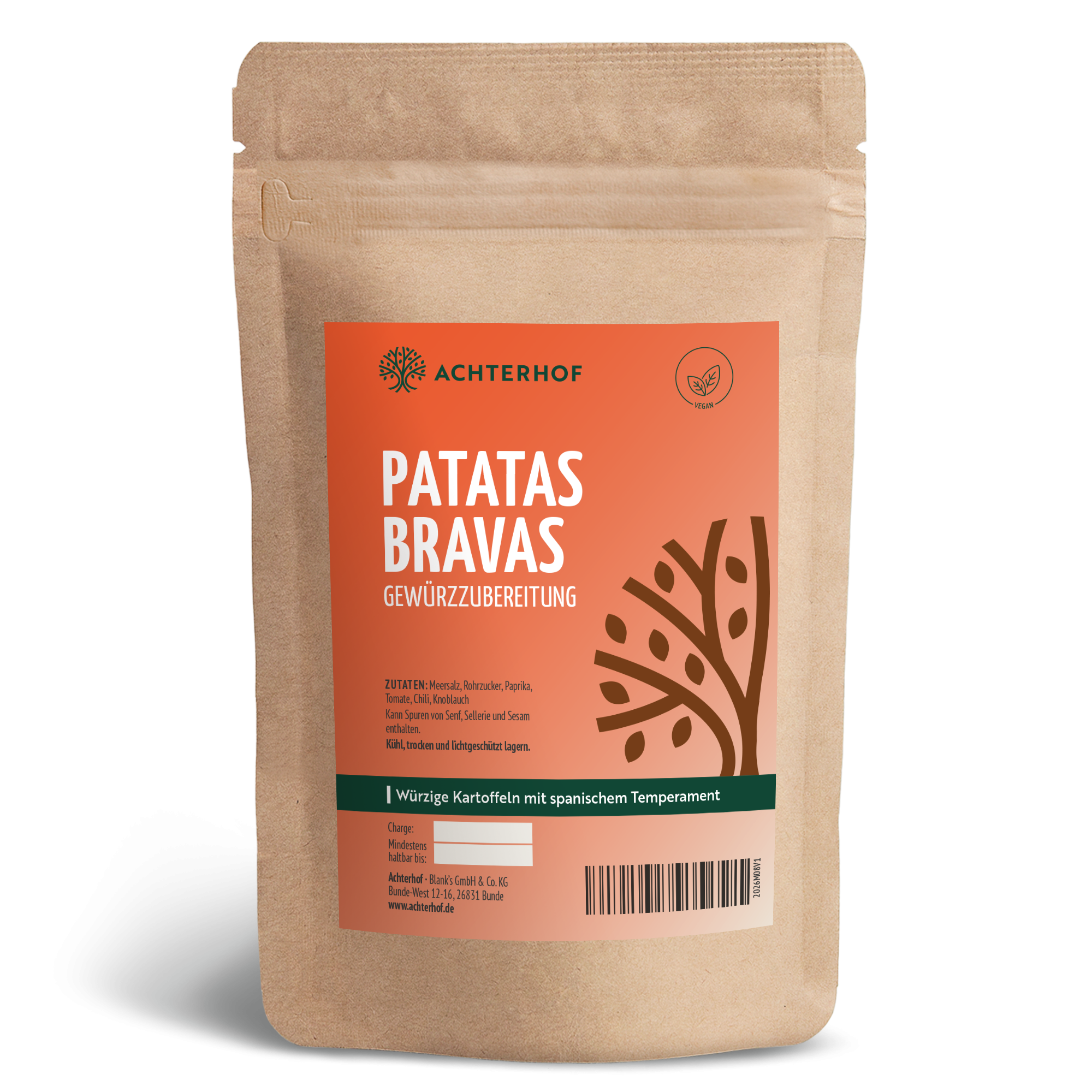 Patatas Bravas Gewürzzubereitung (250g)