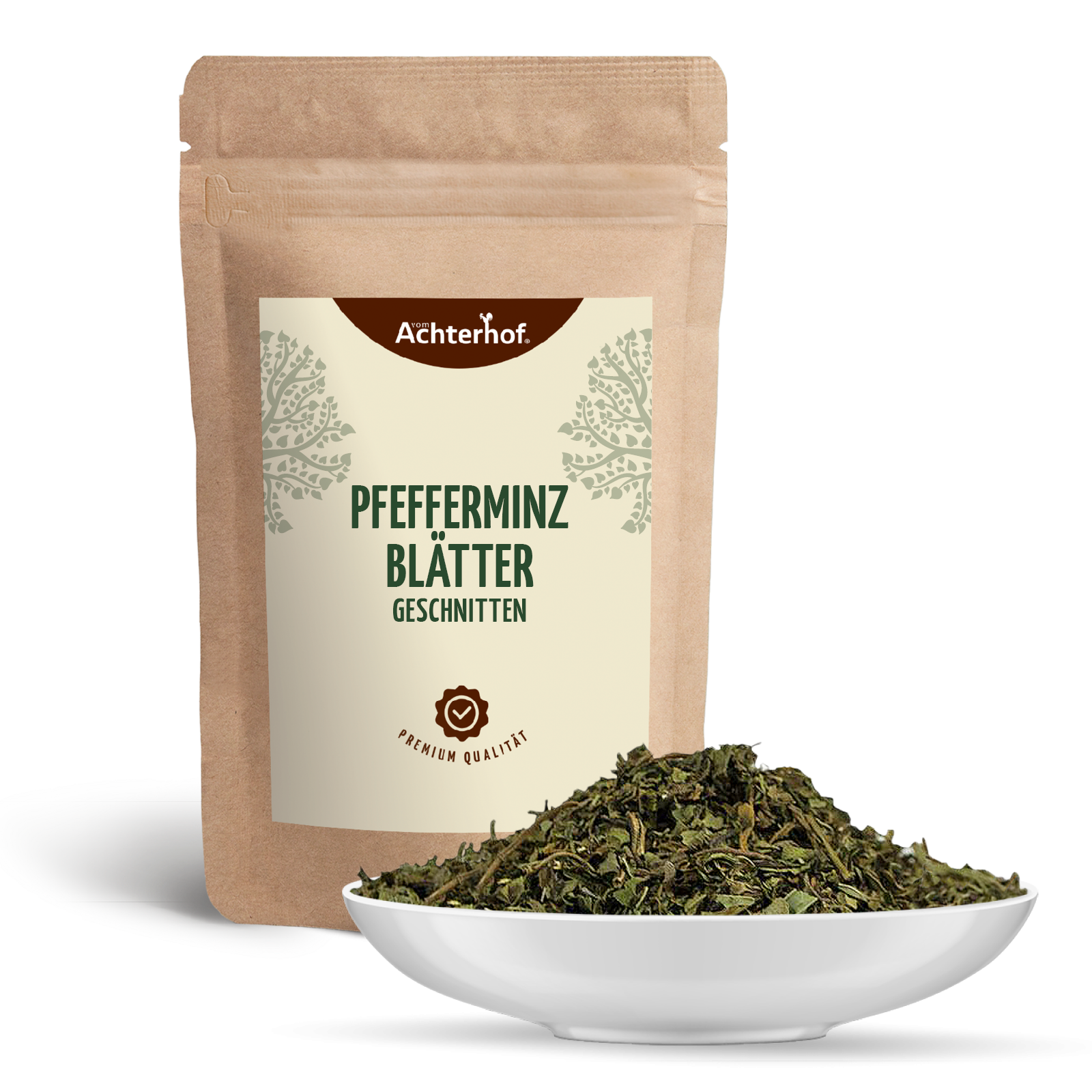 Pfefferminzblätter geschnitten (500g)