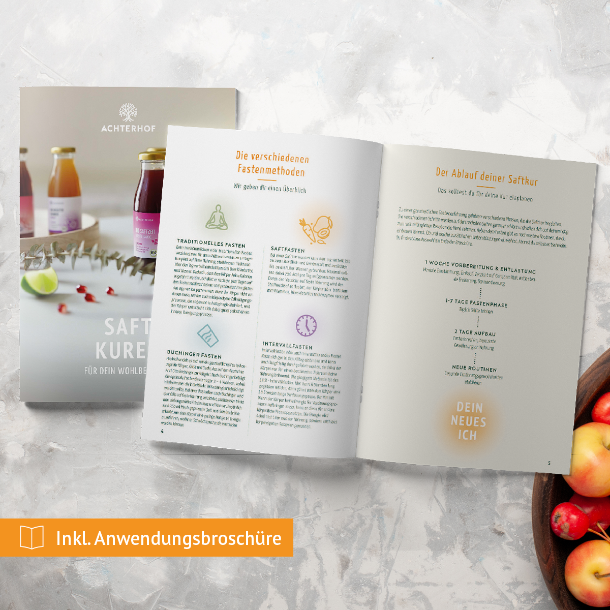 Saftzeit Bio Fastenkur 3 Tage (18 Flaschen)