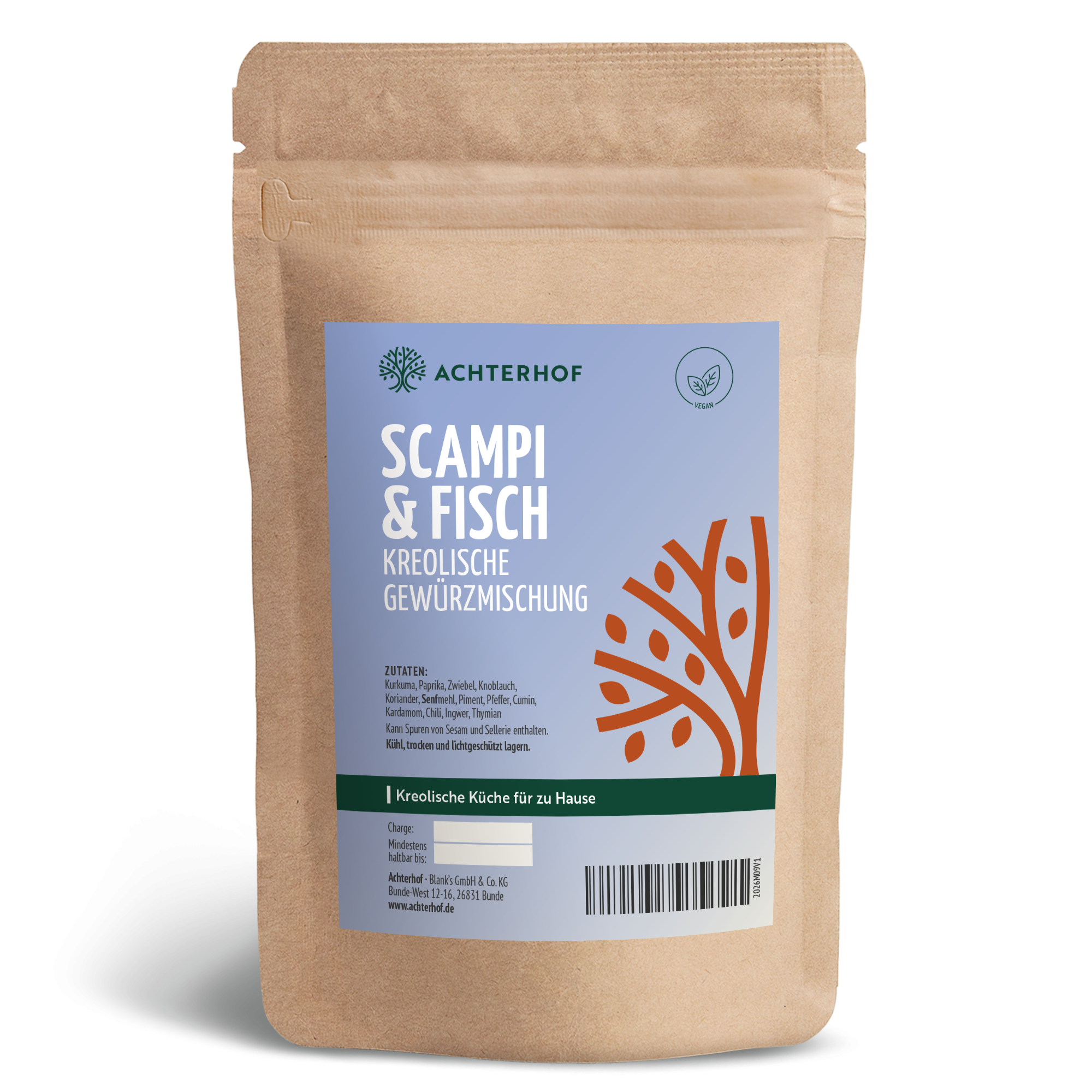 Scampi & Fisch Kreolische Gewürzmischung (100g)