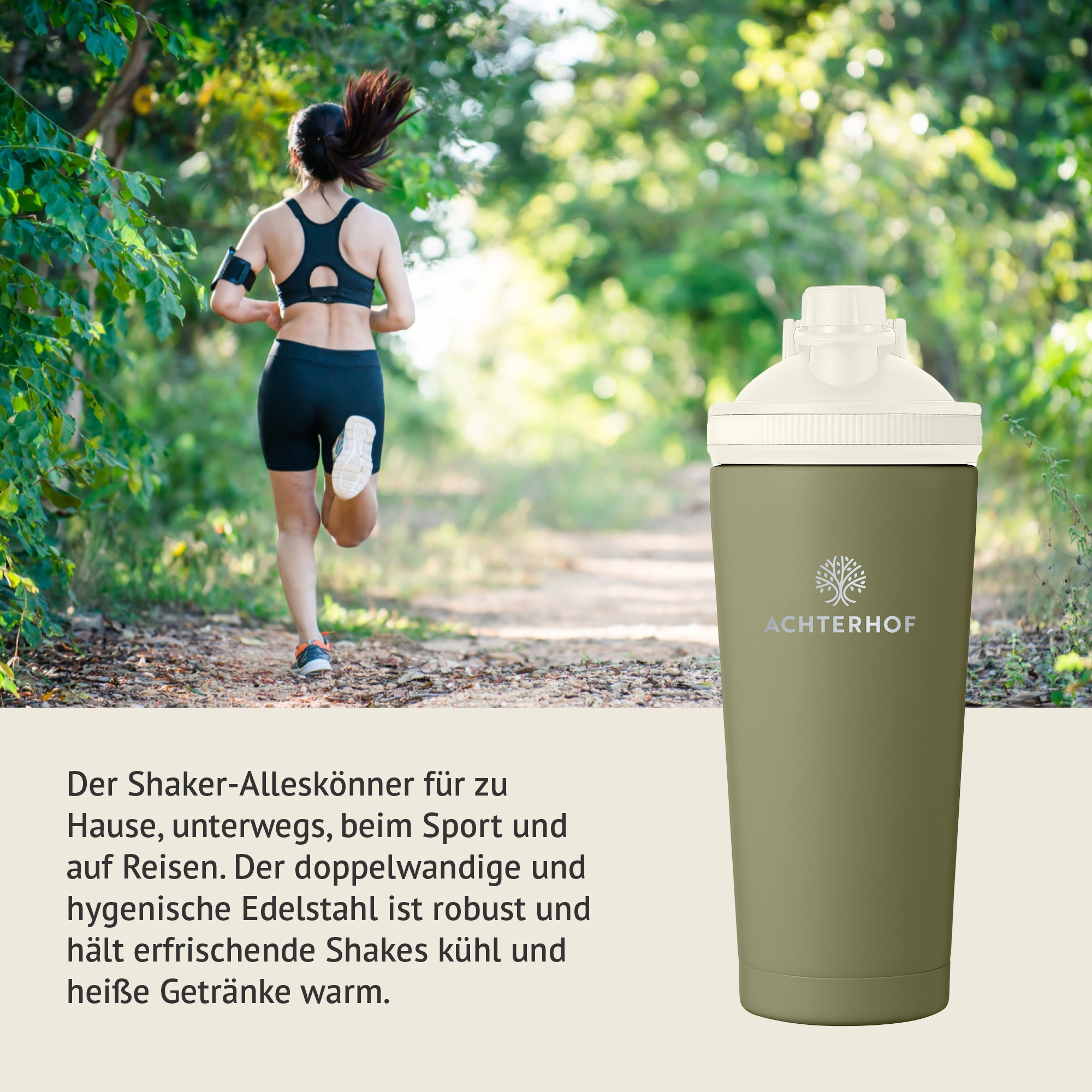Greens & Edelstahl Shaker Set