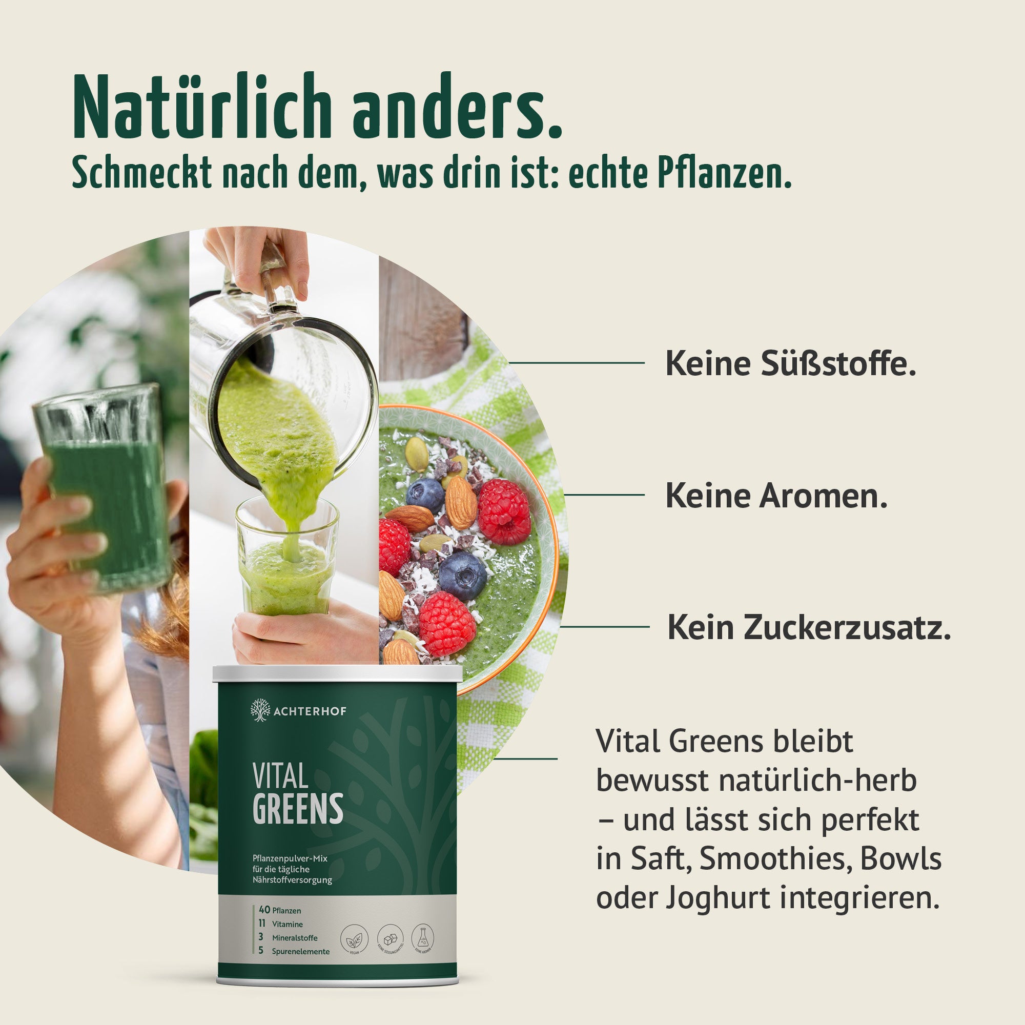 Greens & Edelstahl Shaker Set