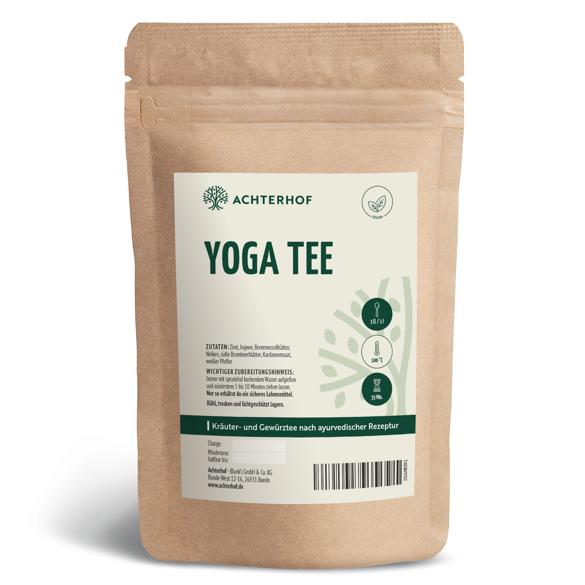 Yoga Tee (250g)